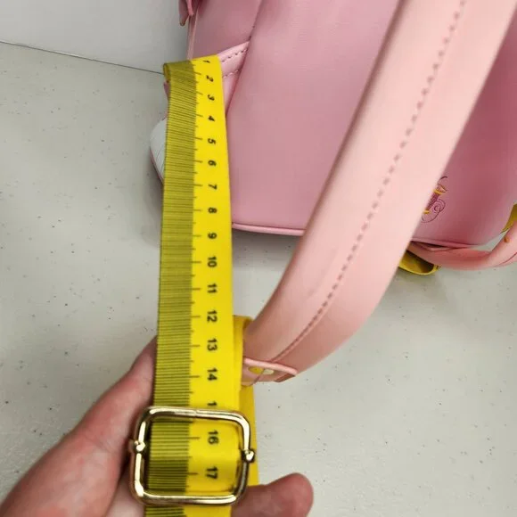 Loungefly Disney Cinderella 70th Anniversary Pink Dress Mini Backpack - Picture 13 of 14